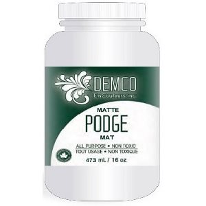 Vernis Polymère (Podge) Demco MAT 473ML