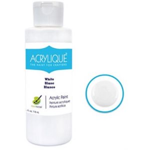Peinture acrylique BLANC (118ML)