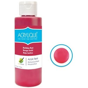 Peinture acrylique ROUGE FESTIF (118ML)