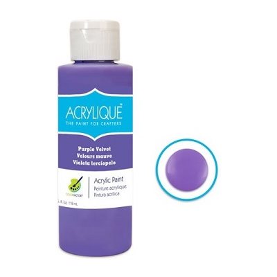 Peinture acrylique MAUVE VELOUR (118ML) Peinture acrylique MAUVE VELOUR (118ML)