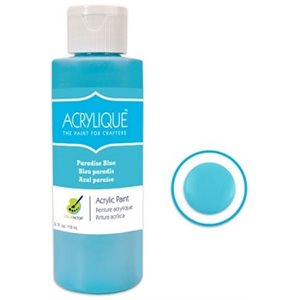 Peinture acrylique BLEU PARADIS (118ML)