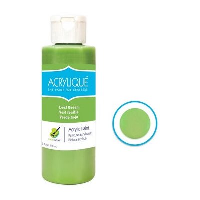 Peinture acrylique VERT FEUILLE (118ML) Peinture acrylique VERT FEUILLE (118ML)