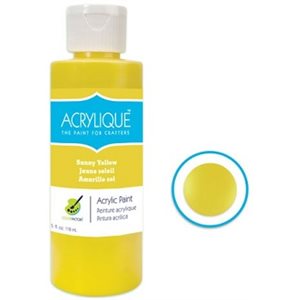 Peinture acrylique JAUNE SOLEIL (118ML)