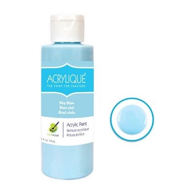 Peinture acrylique BLEU CIEL (118ML) Peinture acrylique BLEU CIEL (118ML)