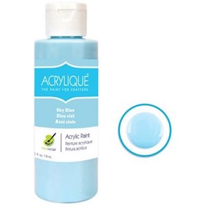 Peinture acrylique BLEU CIEL (118ML)