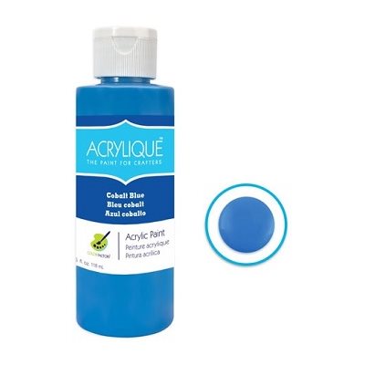 Peinture acrylique BLEU COBALT (118ML)