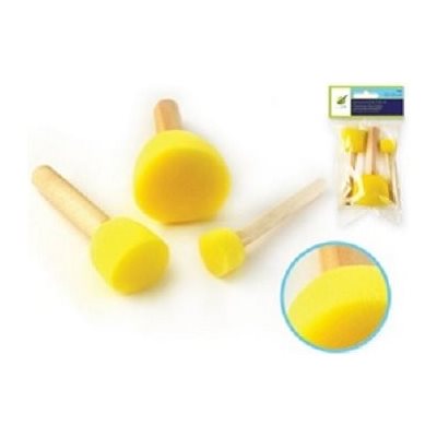 Tampons éponge faux-fini, 3 grandeurs - 3 / Pqt