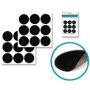 Rondelles Aimantées Autocollante sur feuille 1" (25mm) 18 / pqt