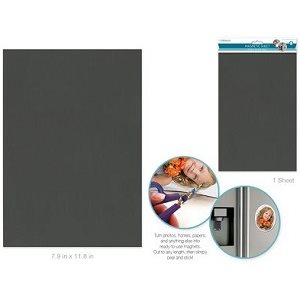 Feuille Magnétique Autocollante 7 3 / 4" X 11 3 / 4" (18cm X 29cm)