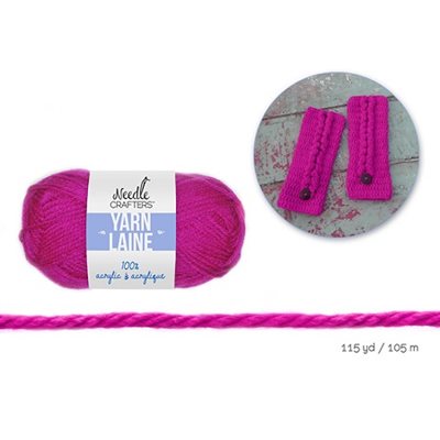 Laine Needle Crafters MAGENTA 50g Laine Needle Crafters MAGENTA 50g