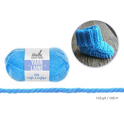 Laine Needle Crafters BLEU PÂLE 50g Laine Needle Crafters BLEU PÂLE 50g