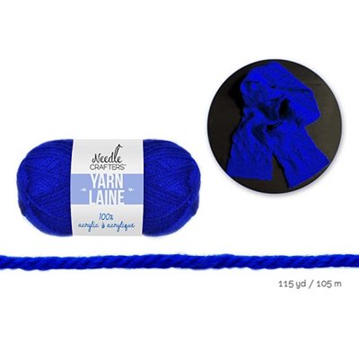 Laine Needle Crafters BLEU ROYAL 50g Laine Needle Crafters BLEU ROYAL 50g