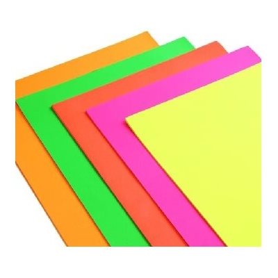 Carton Bristol FLUORESCENT 4 plis 22"X28" (55.9X71.1cm) ASSORTIES (50 / Pqt) Carton Bristol FLUORESCENT 4 plis 22"X28" (55.9X71.1cm) ASSORTIES (50 / Pqt)