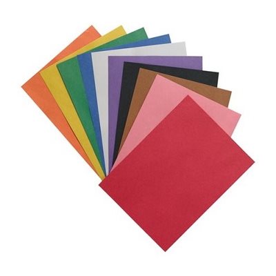 Carton Bristol 2-Plis Assorties 8-1 / 2'' X 11'' Carton Bristol 2-Plis Assorties 8-1 / 2'' X 11''