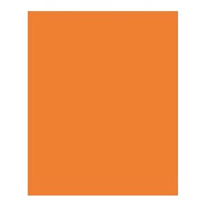 Carton Bristol 2-Plis ORANGE 8-1 / 2'' X 11''