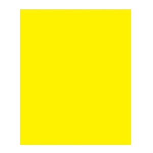 Carton Bristol 2-Plis JAUNE 8-1 / 2'' X 11''