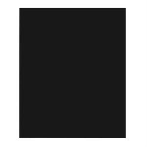 Carton Bristol 2-Plis NOIR 22'' X 28''