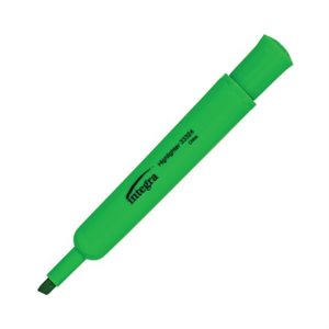 Surligneurs Integra VERT FLUO Biseauté
