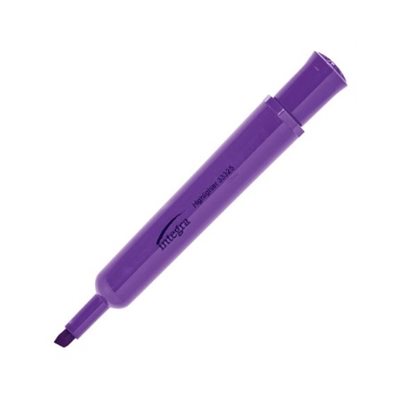 Surligneurs Integra VIOLET FLUO Biseauté Surligneurs Integra VIOLET FLUO Biseauté