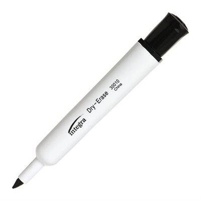 Marqueurs Integra effaçables NOIR Biseauté Marqueurs Integra effaçables NOIR Biseauté