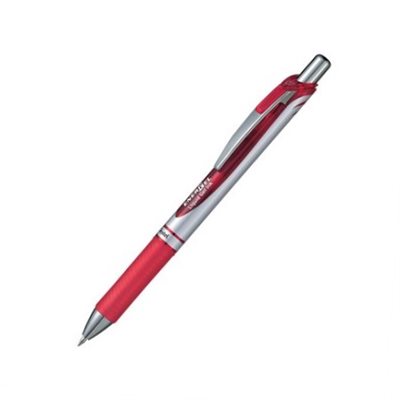 Stylos à bille roulante rétractable EnerGel® ROUGE Stylos à bille roulante rétractable EnerGel® ROUGE