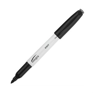 Marqueurs Integra effaçables style stylo NOIR Conique