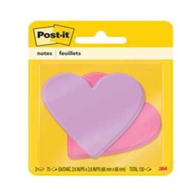 Feuillets Post-it® occasions spécials CŒURS