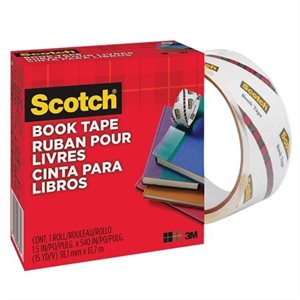 Ruban de reliure Scotch® pour livres 13.7 m.