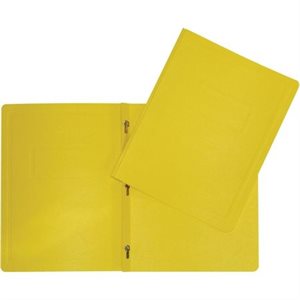 Hilroy Portfolio Carton texturé. JAUNE