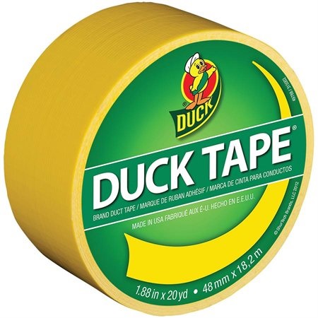 Ruban de couleur Duck Tape Jaune