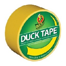 Ruban de couleur Duck Tape Jaune