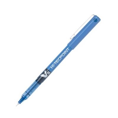 Stylos à bille roulante Hi-Tecpoint V5 Bleu Stylos à bille roulante Hi-Tecpoint V5 Bleu