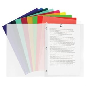Portfolio Poly Tang Translucide BLEU CLAIR 9.5" X 11.5"