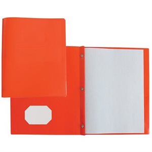 Portfolio Poly Tang ORANGE 9-1 / 2" X 11-1 / 2"