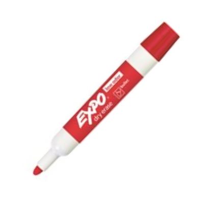 Marqueur effaçable Expo® ROUGE Conique