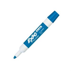Marqueur effaçable Expo® BLEU Conique