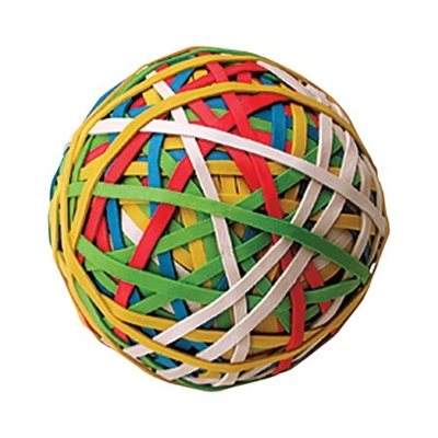 Acco Boule d'élastiques 3-1 / 4"