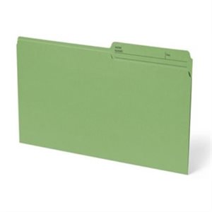 Chemise à dossier réversible. LÉGAL, VERT PÂLE