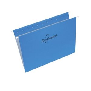 Dossiers suspendus. LETTRE, BLEU