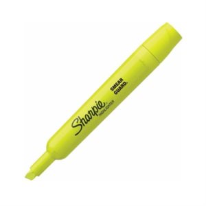 Surligneur Sharpie JAUNE Biseauté