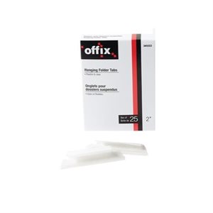 Onglet dossiers suspendus 2 po.