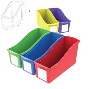Ensemble bacs grands format. 5 Couleurs