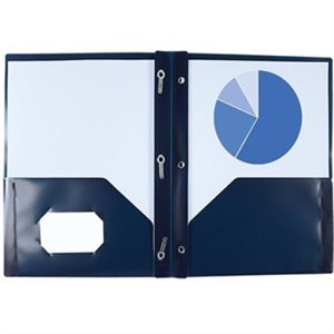 Portfolio Poly Tang BLEU FONCÉ 9-1 / 2" X 11-1 / 2"