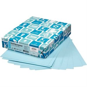 Papier couleur BLEU usages multiples Lettermak