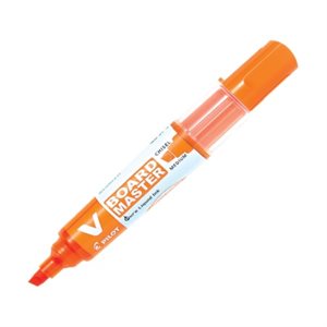 Marqueur effaçable V Board Master ORANGE Biseauté