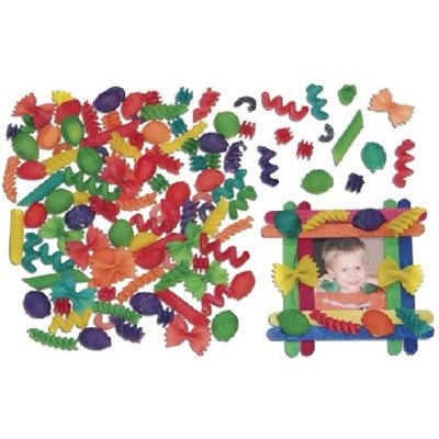 Nouilles de couleurs, formes assorties 1lb (454g) Nouilles de couleurs, formes assorties 1lb (454g)