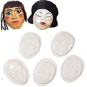 Ensemble de Moules de Visage à décorer