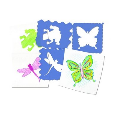 Pochoirs NATURE - 10 pochoirs par paquet Pochoirs NATURE - 10 pochoirs par paquet