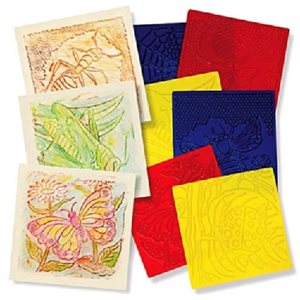 Plaques d'imprimerie motifs INSECTES