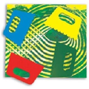 Spatules dentelées de 5 pouces, 4 / Pqt